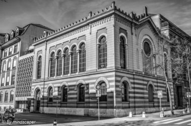 Jewish Synagoge Berne - Architecture in HDR